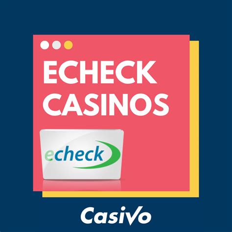 echeck Canada casino